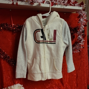 Old navy girls zip‎ up jacket sz sm 6-7